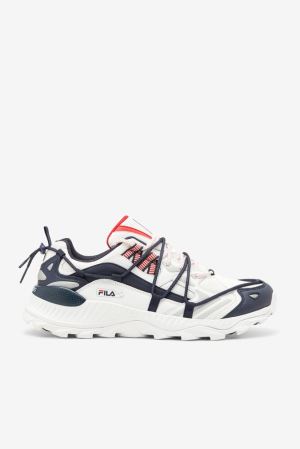 FILA Expeditioner Sneakers White / Navy / Red,Mens Shoes | CA.GWFOQA971